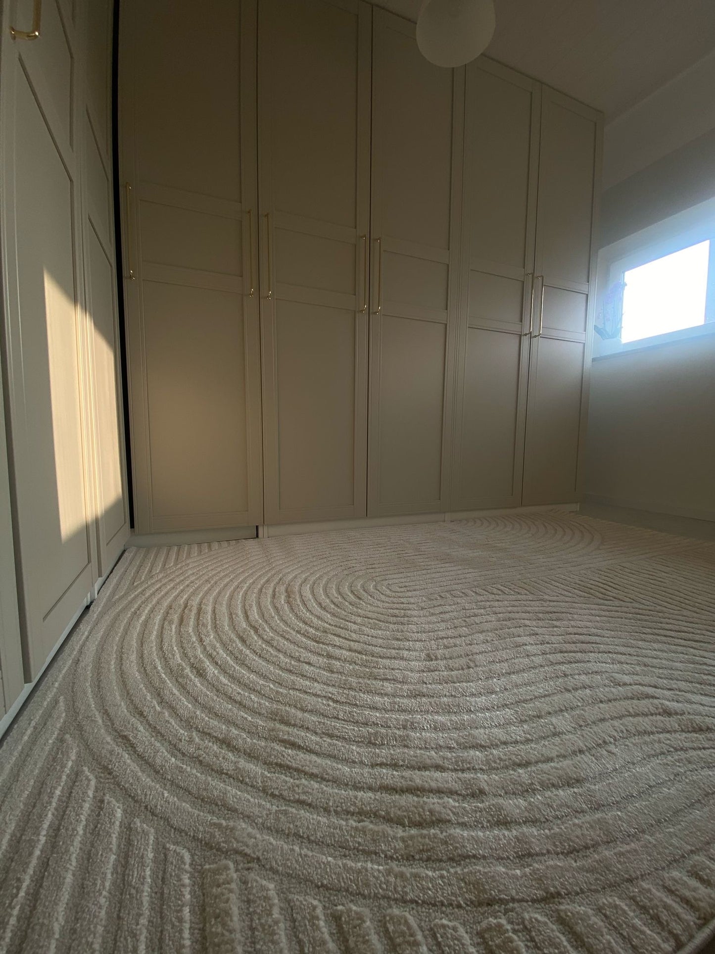 Tapis crème à motifs géométriques– Pour salon et chambre - ELIO 51