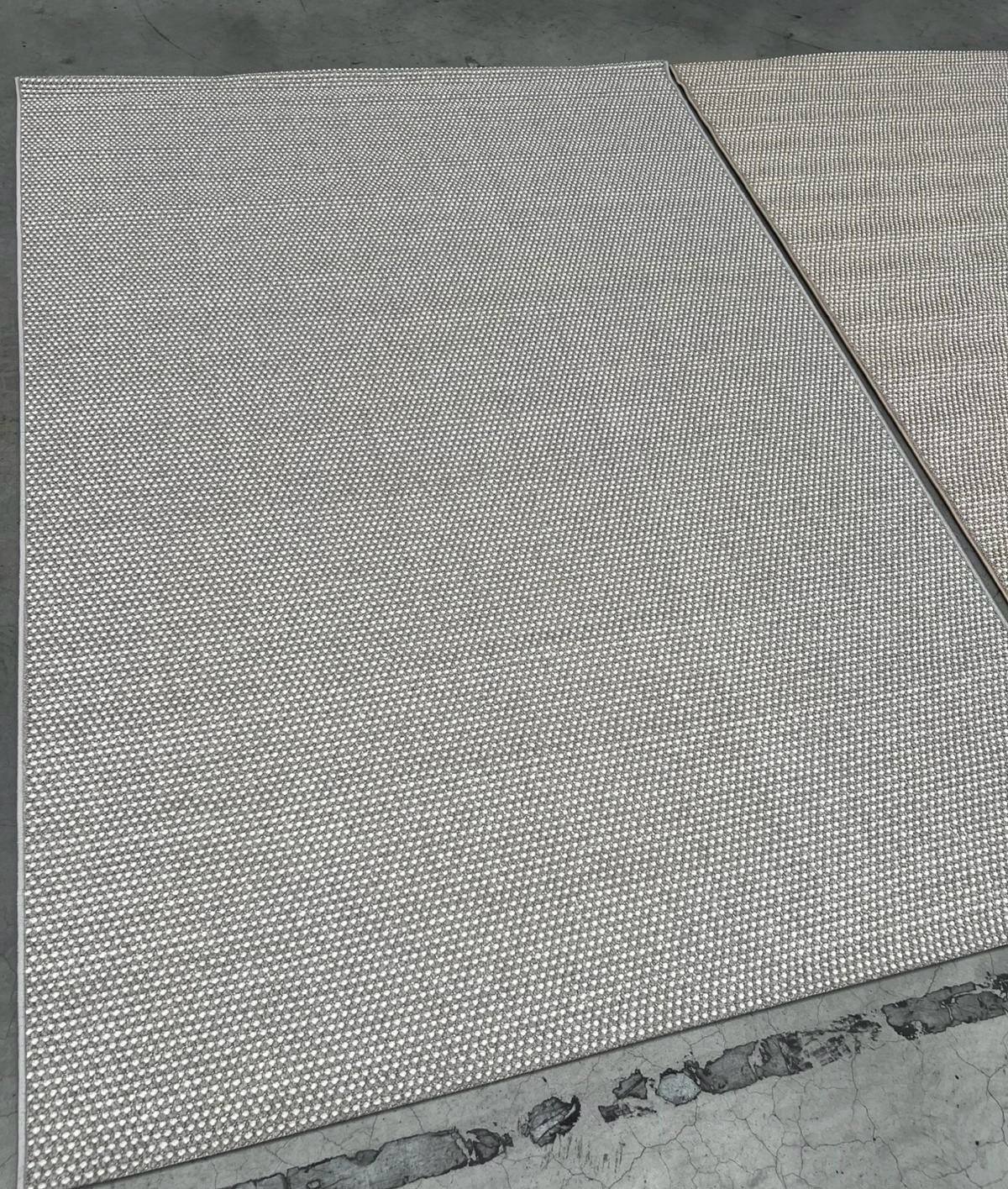 Tapis effet bouclé crème –Pour salon et chambre- MIRA 01