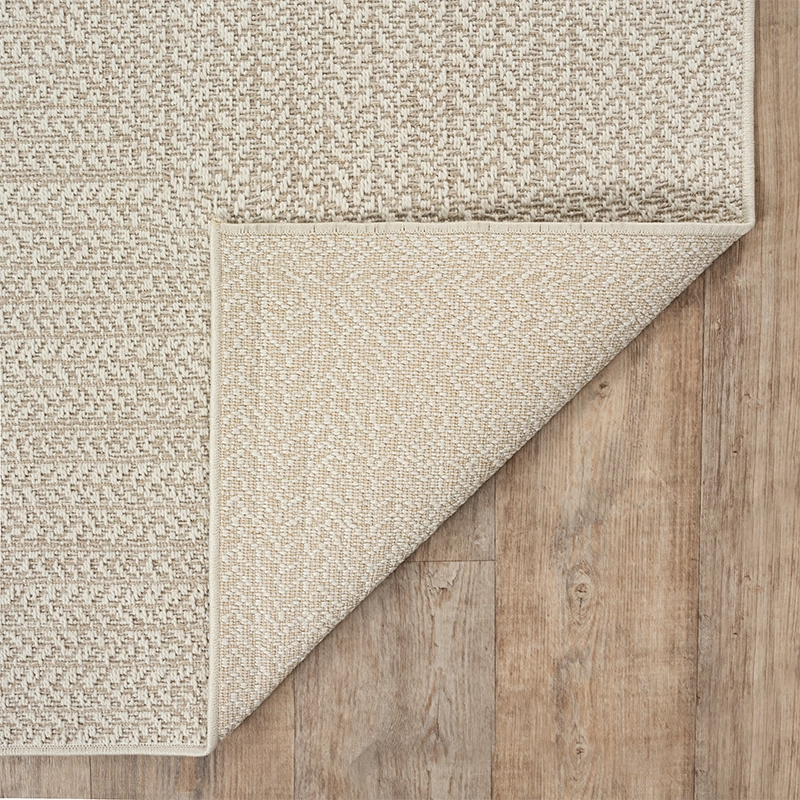Tapis pour intérieur et extérieur effet jute, nature- Kenzy 5001