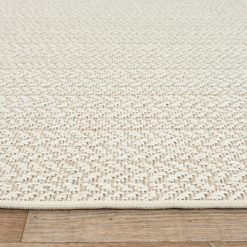Tapis pour intérieur et extérieur effet jute, nature- Kenzy 5001