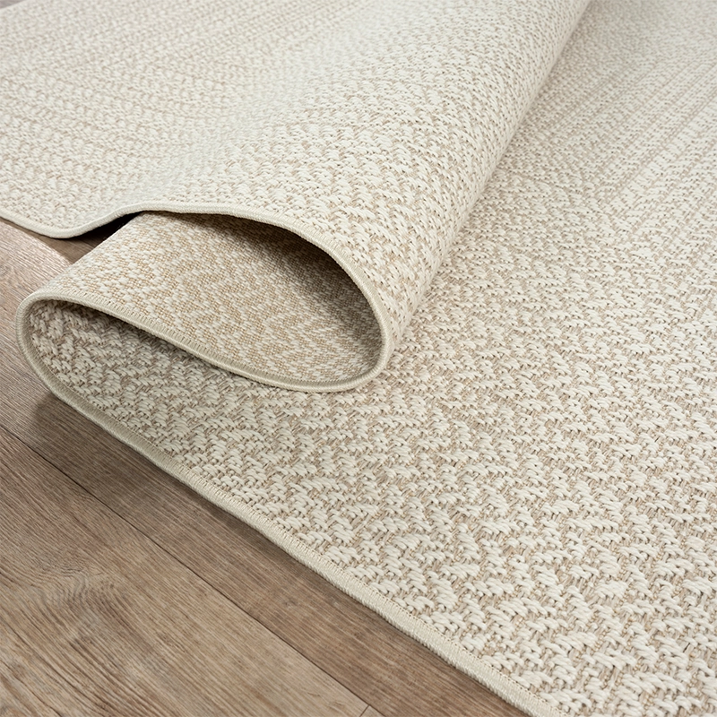 Tapis pour intérieur et extérieur effet jute, nature- Kenzy 5001