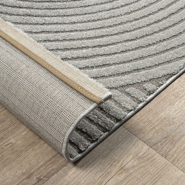 Tapis crème à motifs géométriques– Pour salon et chambre - ELIO 51