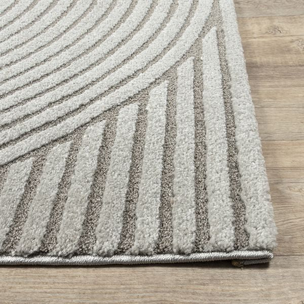 Tapis crème à motifs géométriques– Pour salon et chambre - ELIO 51