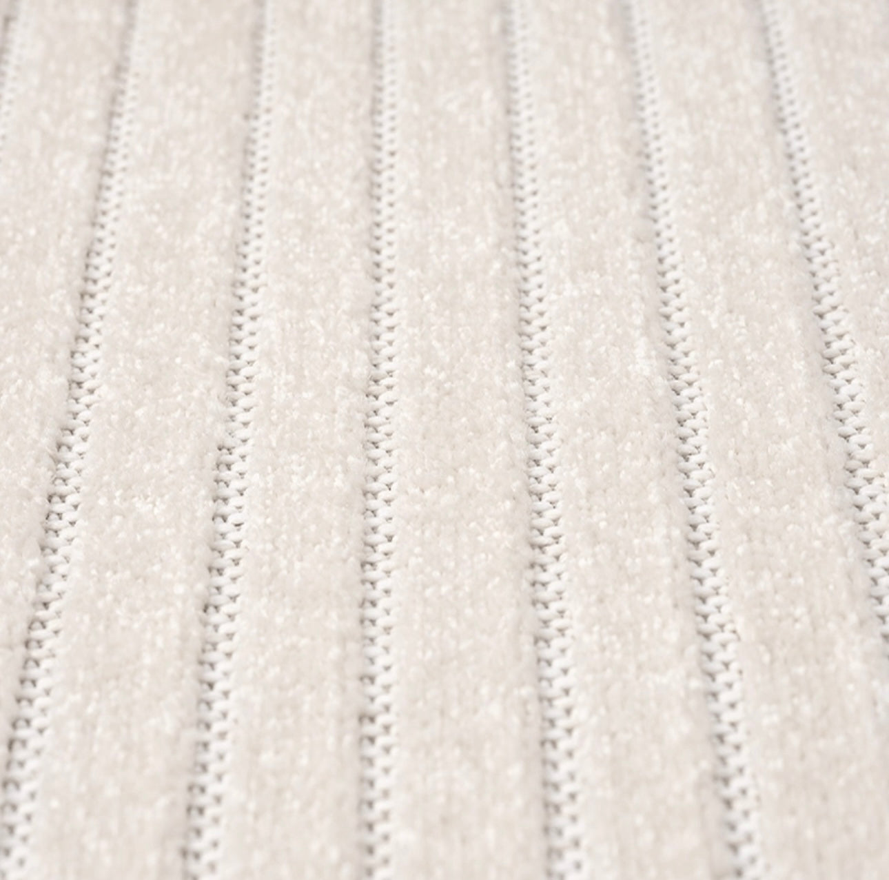Tapis tissé à plat intérieur et extérieur, couleur crème, Tenerife 260