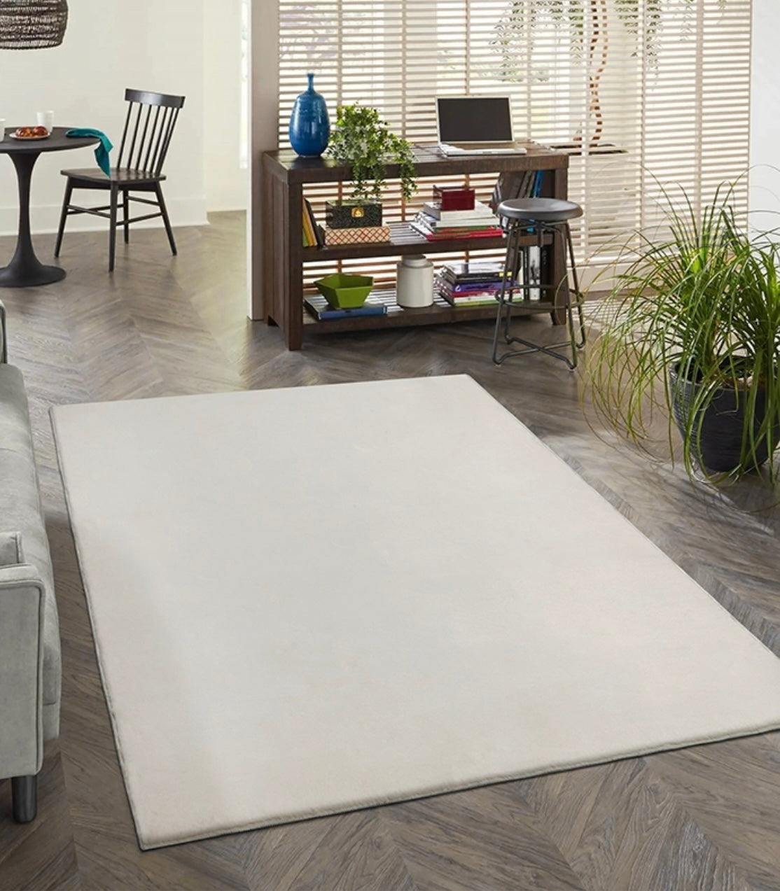 Tapis à poils doux- Lavable en machine- Focus