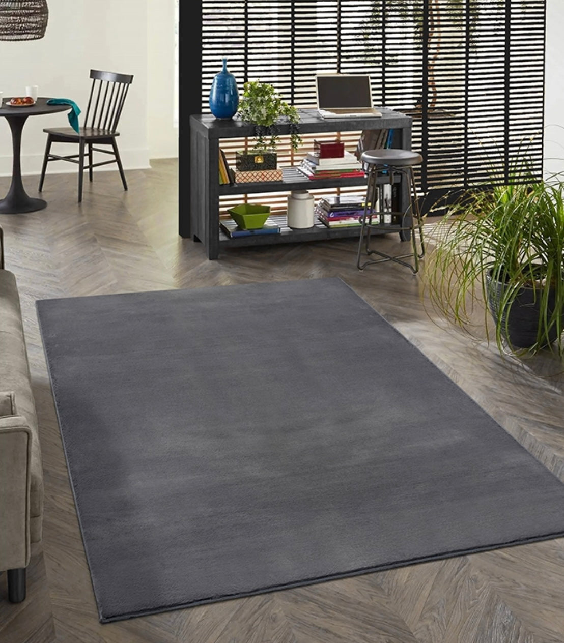 Tapis à poils doux- Lavable en machine- Focus