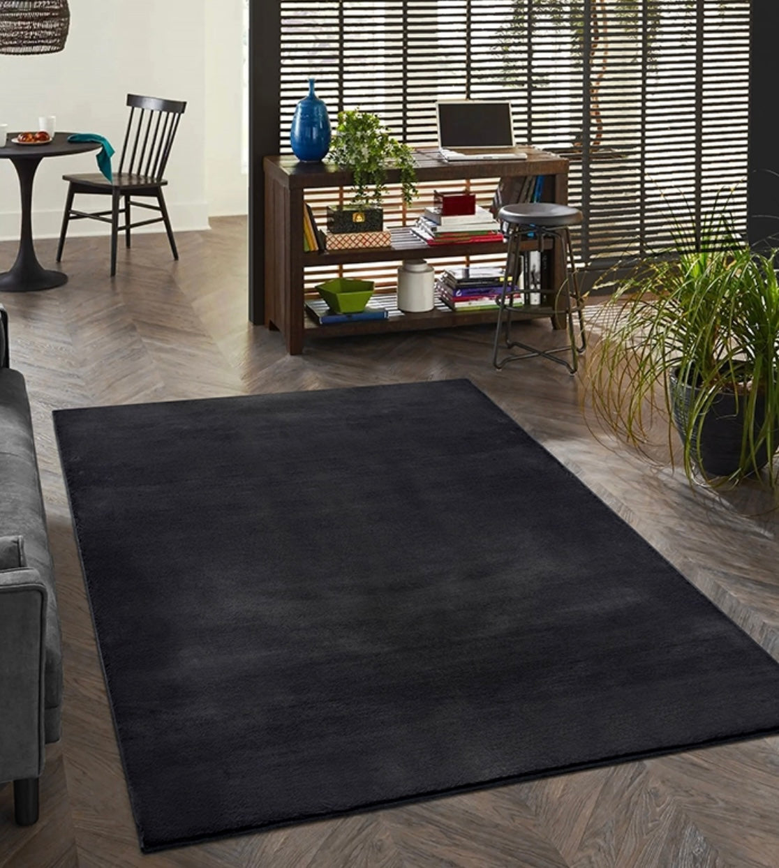 Tapis à poils doux- Lavable en machine- Focus