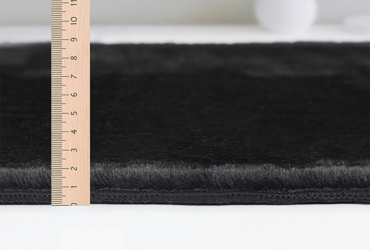 Tapis à poils doux- Lavable en machine- Focus