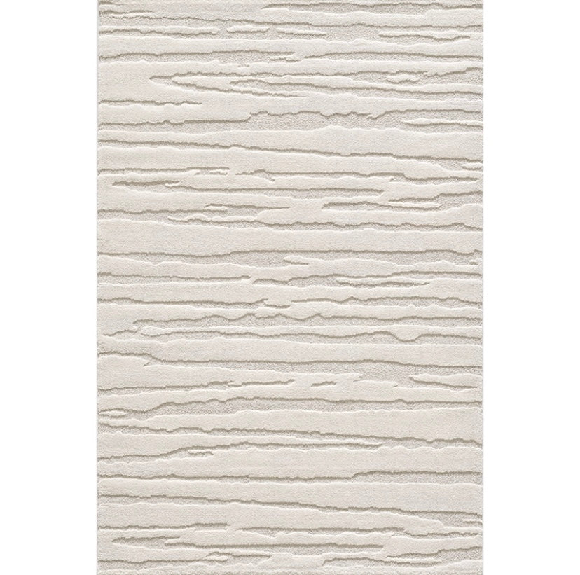 Tapis crème à motifs géométriques– Pour salon et chambre - ELIO 57