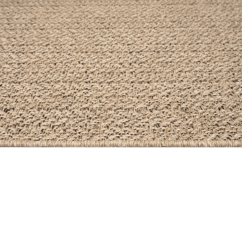 Tapis pour intérieur et extérieur effet jute, nature- Kenzy 5001