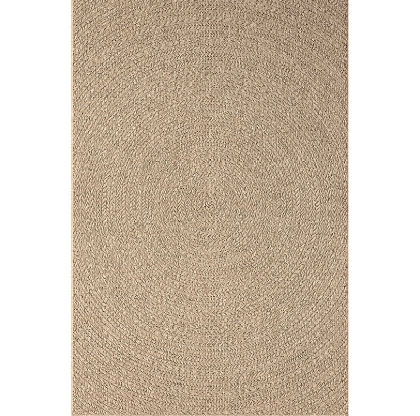 Tapis pour intérieur et extérieur effet jute, nature- Kenzy 03