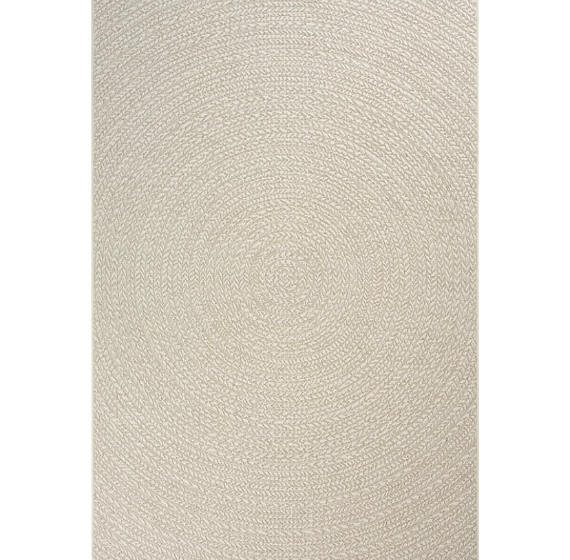 Tapis pour intérieur et extérieur effet jute, nature- Kenzy 03