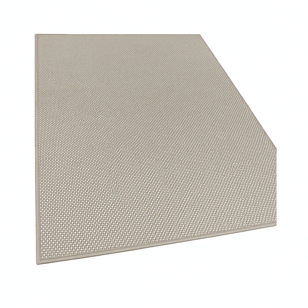 Tapis effet bouclé crème –Pour salon et chambre- MIRA 01
