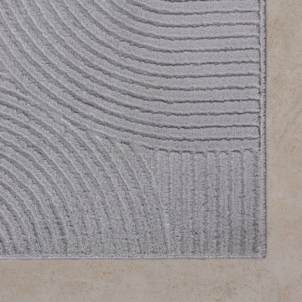 Tapis STILO 390 gris – motifs géométriques