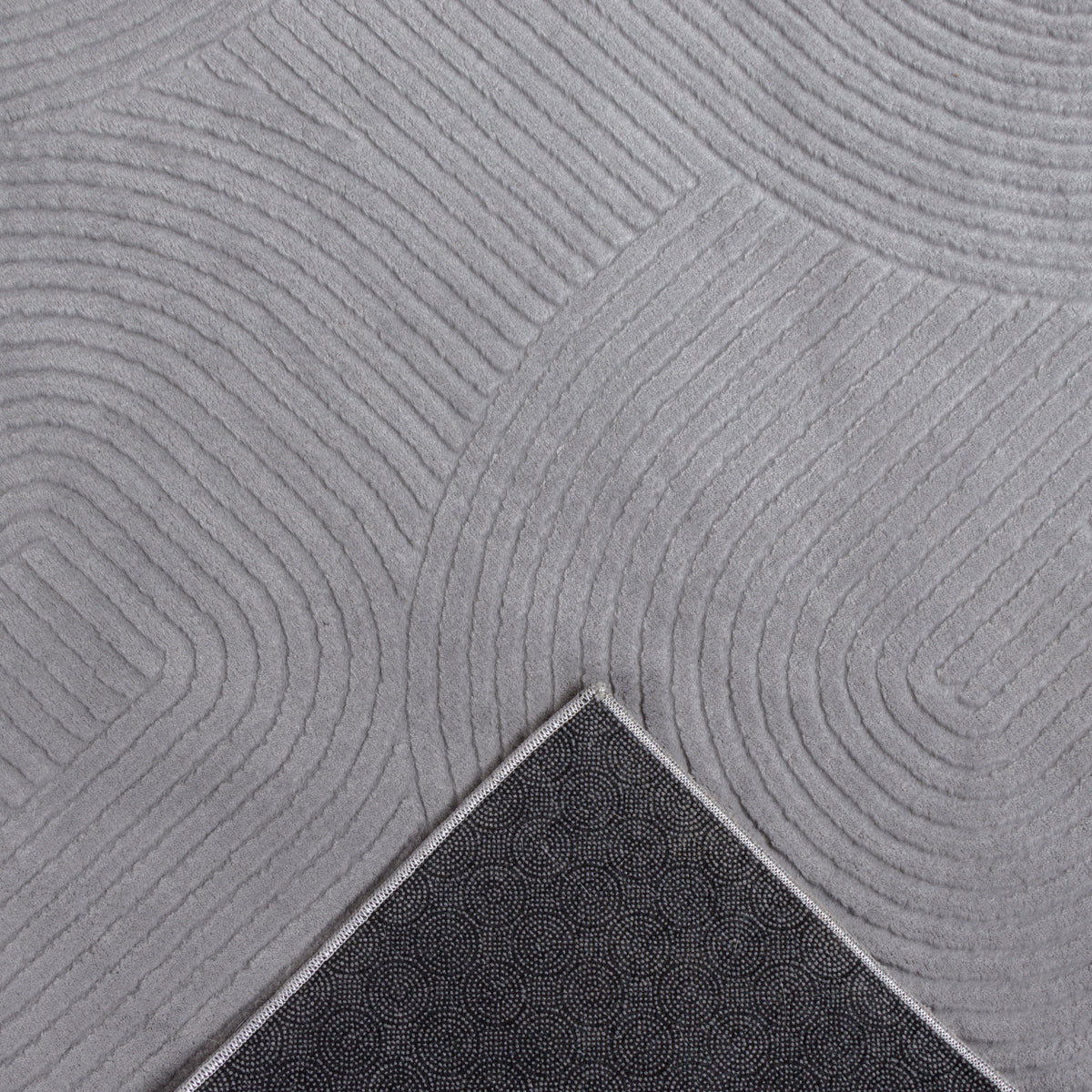 Tapis STILO 390 gris – motifs géométriques