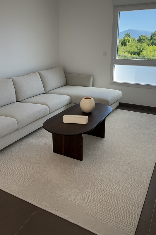 Tapis crème moderne - Pour salon et chambre
- SIGNO 05