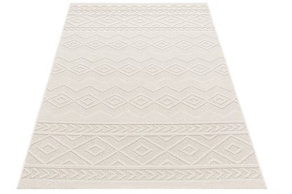 Tapis style berbère crème–Pour salon et chambre-MIRA 02