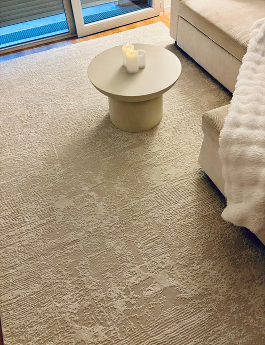 Tapis crème moderne - Pour salon et chambre - SIGNO 5