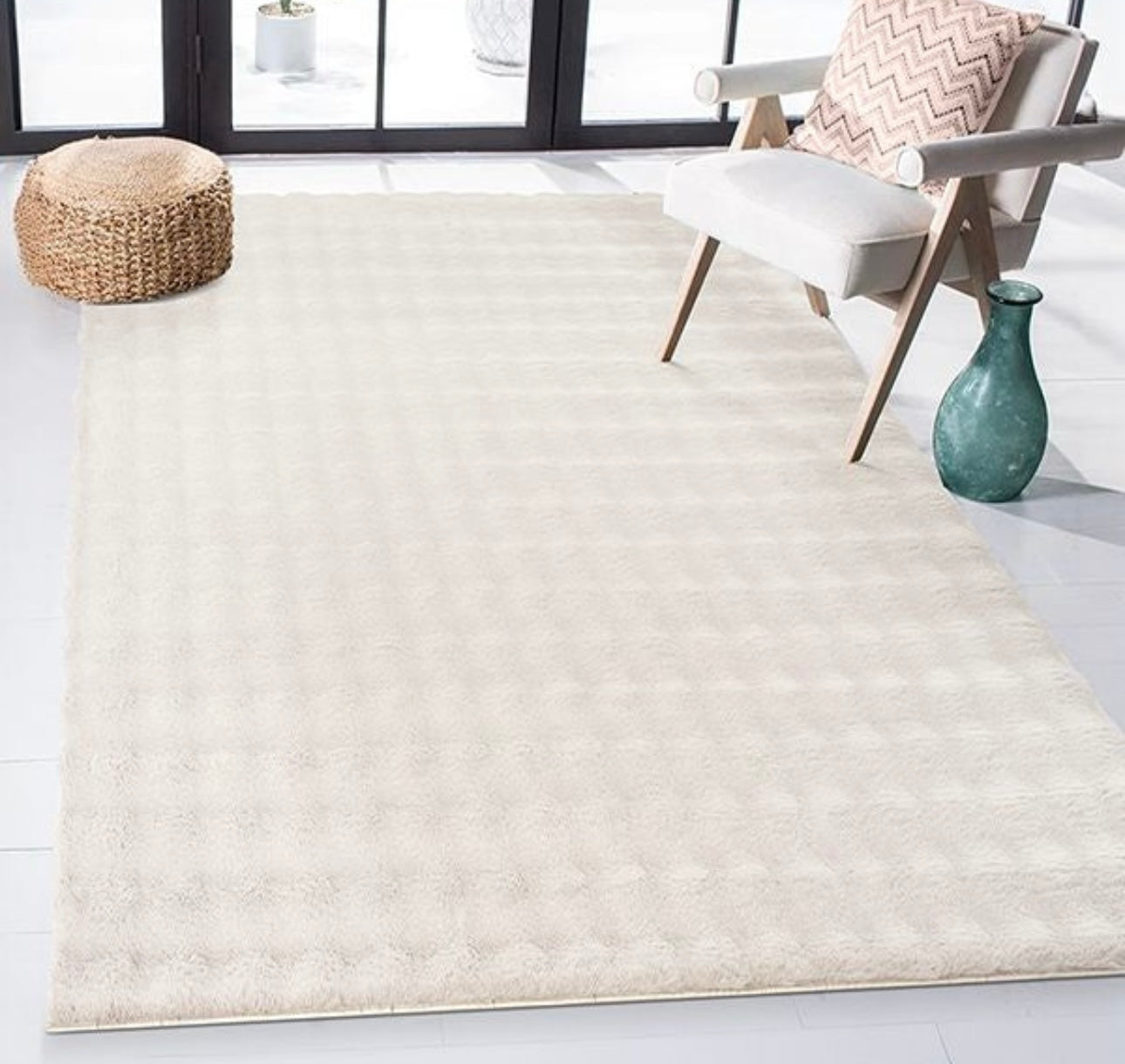 Tapis BUBBLE Crème