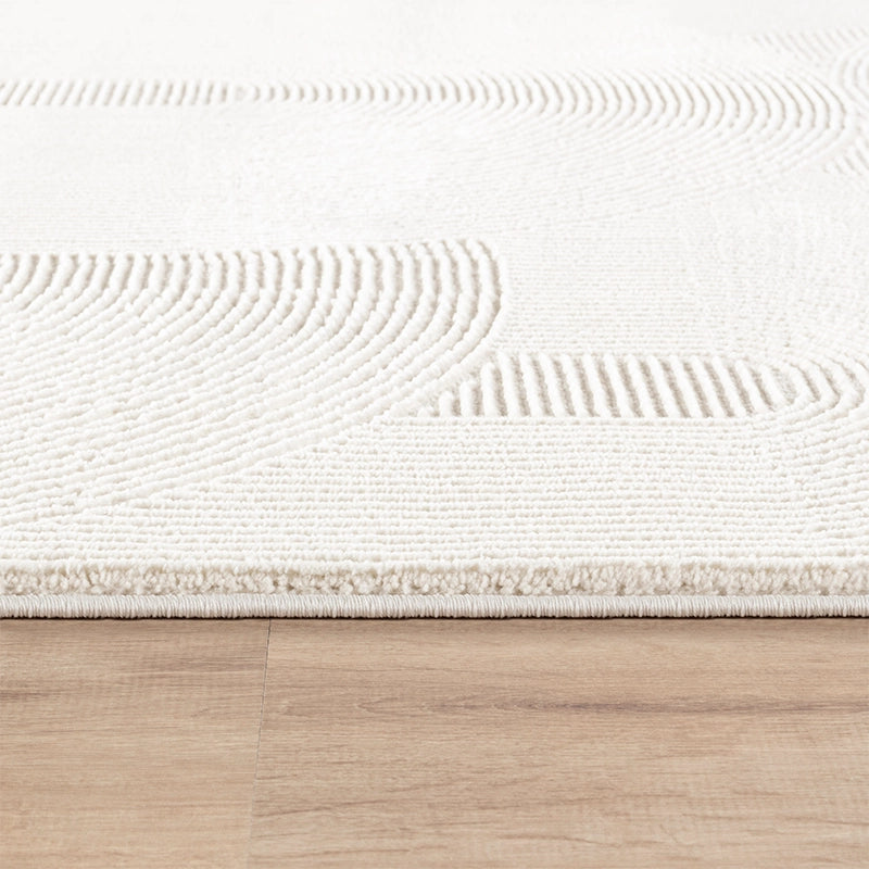 Tapis SIGNO 02 crème – motifs géométriques
