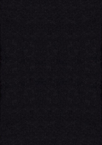 Tapis LOFT Noir Épais – Lavable en Machine – Confort & Douceur