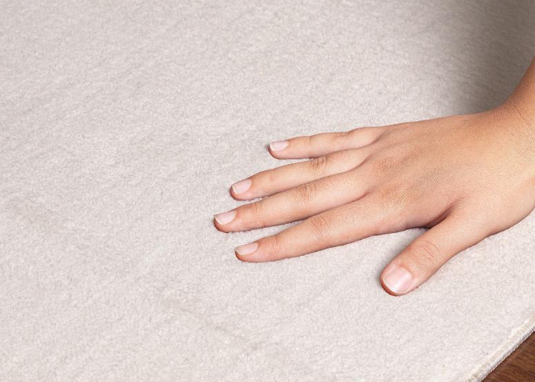 Tapis LOFT Crème Épais – Lavable en Machine – Confort & Douceur