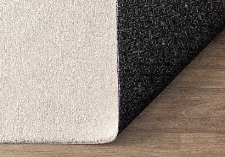 Tapis LOFT Crème Épais – Lavable en Machine – Confort & Douceur